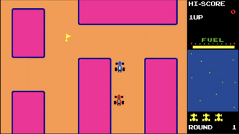 a scene from New Rally X